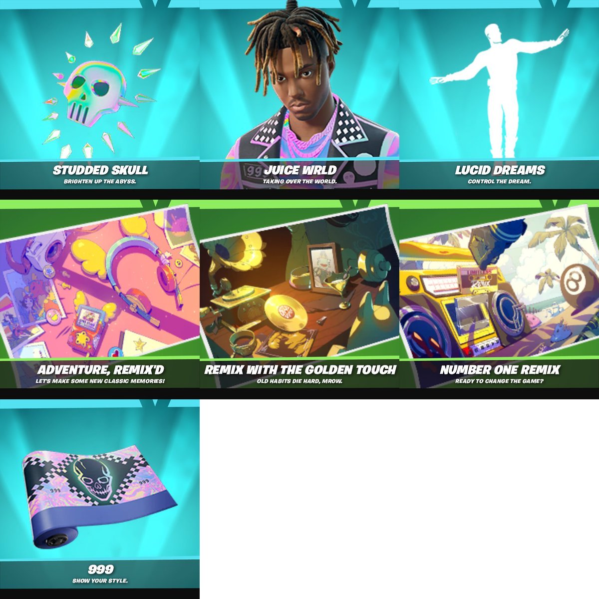 NEW JUICE WRLD COSMETICS