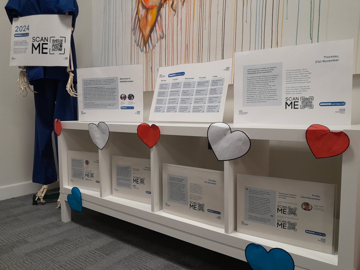 #KNOWvember continues in NBT Library 🤩, the month-long campaign to highlight knowledge and evidence sharing resources in the NHS. 
Click here for the daily events: healthlibrarieswest.libguides.com/UHBWlibraries/…

<a href="/NmskNbt/">NMSK at North Bristol Trust</a> <a href="/NSnahper/">NBT_SNAHPer</a> <a href="/MedicineNbt/">MedicineNBT</a> <a href="/NBT_QSIT/">Quality Safety Improvement Team</a> <a href="/ResearchNBT/">Research at North Bristol NHS Trust</a> <a href="/EducationNBT/">ClinicalEducationNBT</a> <a href="/ASCRnbt/">AwesomeASCR</a> <a href="/PandTNBT/">People Team at NBT</a>