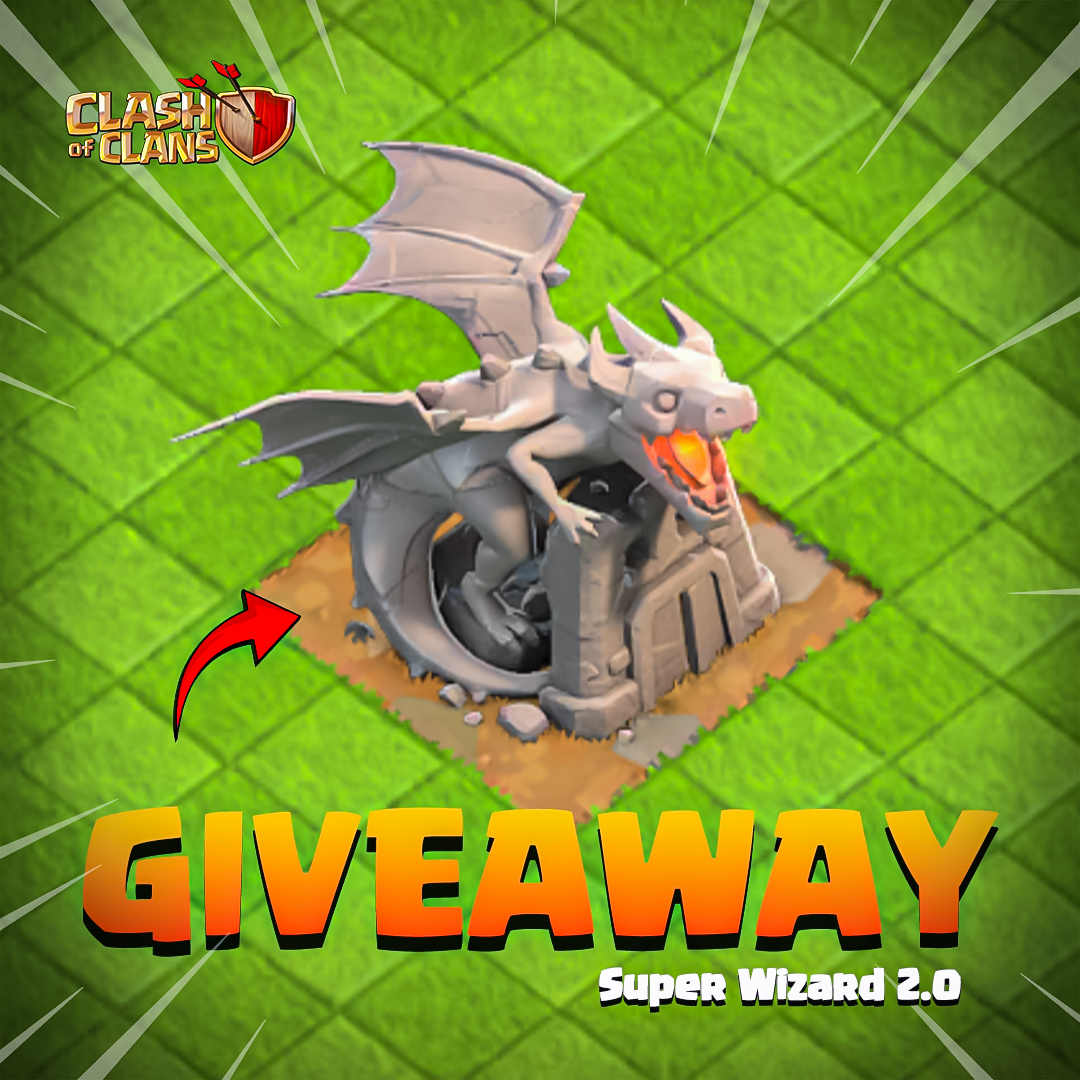 ItsWizZGuru's tweet photo. GIVEAWAY 🚨

1x Dragon Statue Giveaway Going on My Instagram

https://t.co/gAzyHO6FUX

Go Check Out, and Follow Me For More Giveaways

Thanks For Participating🥰

#ClashOfClans #dragonstatue #giveaway https://t.co/NTsYbOHIFS