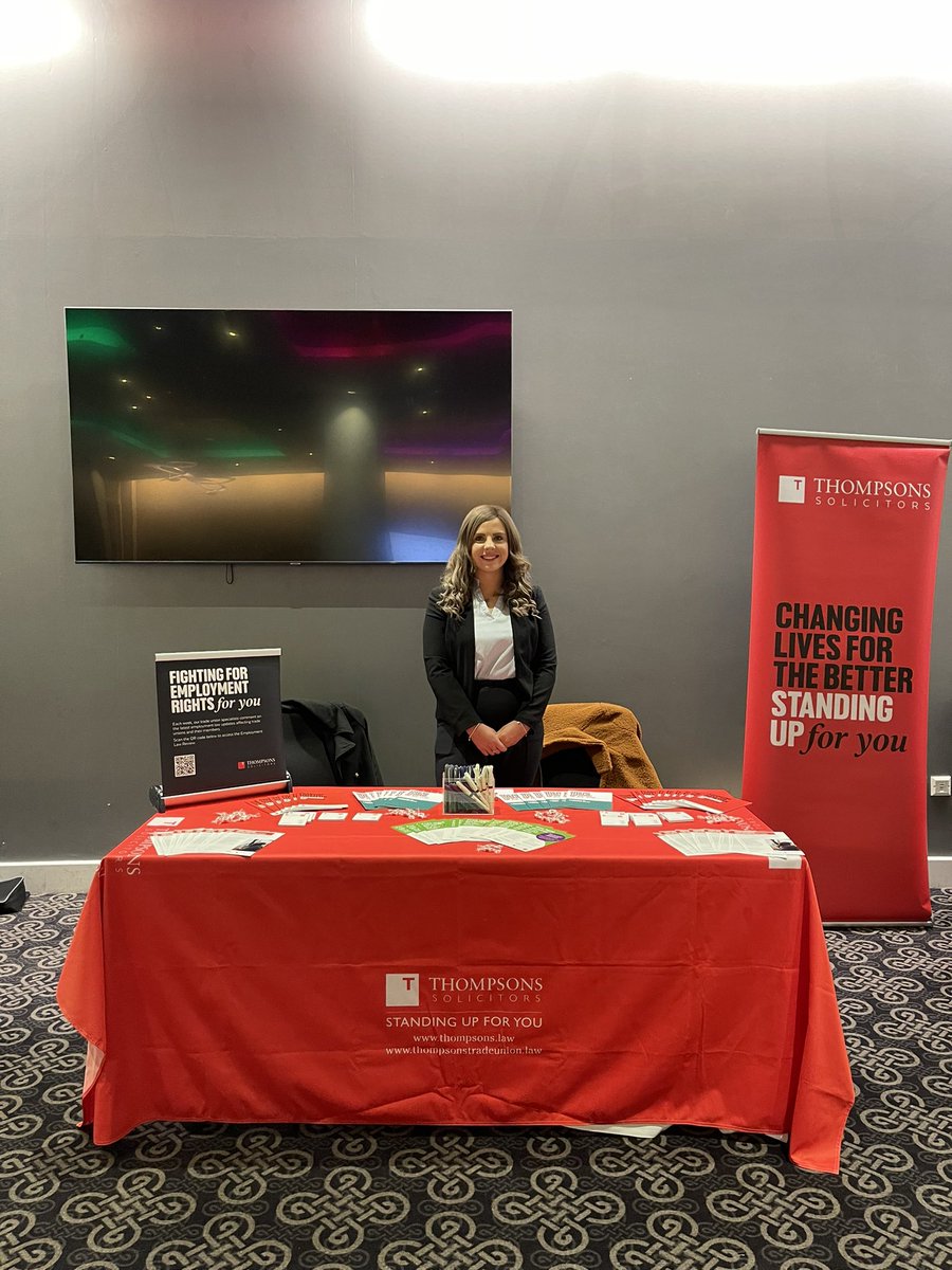 Lisa Osborne (@lisaosbo1989) on Twitter photo Ready and waiting to welcome delegates to Unison Schools Support Staff seminar in Cardiff today, sharing info on the legal services we provide to members. Another fantastic programme of events and speakers lined up <a href="/ThompsonsLaw/">Thompsons Solicitors</a> <a href="/UNISONWales/">UNISON Cymru/Wales</a> Ready and waiting to welcome delegates to Unison Schools Support Staff seminar in Cardiff today, sharing info on the legal services we provide to members. Another fantastic programme of events and speakers lined up <a href="/ThompsonsLaw/">Thompsons Solicitors</a> <a href="/UNISONWales/">UNISON Cymru/Wales</a>