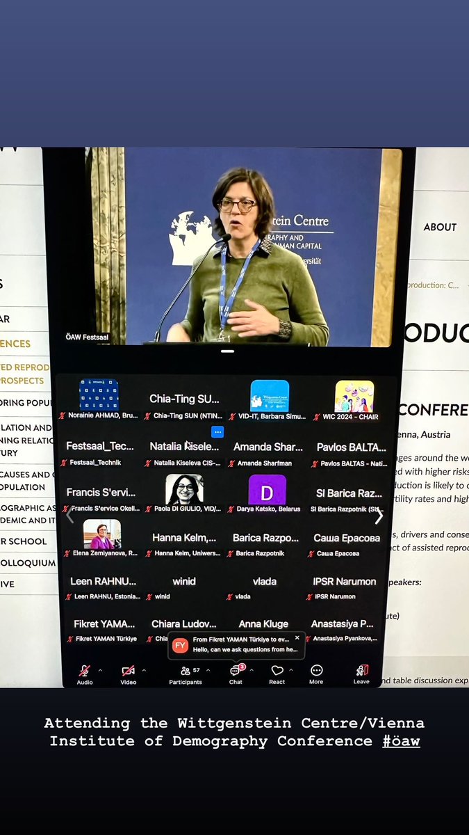 thehungryscholar (@nikkiahmad) on Twitter photo Remotely attending the <a href="/WiCVienna/">Wittgenstein Centre</a> Wittgenstein Centre Conference 2024 on Delayed Reproduction: Challenges and Prospects. #öaw #WIC2024
oeaw.ac.at/vid/events/con… Remotely attending the <a href="/WiCVienna/">Wittgenstein Centre</a> Wittgenstein Centre Conference 2024 on Delayed Reproduction: Challenges and Prospects. #öaw #WIC2024
oeaw.ac.at/vid/events/con…