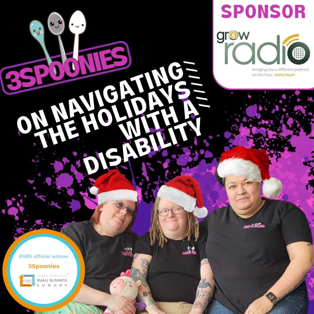 Do you find that Christmas can be a bit fraught and "taking a break" can use way more energy than you expected?

Here are our tips on surviving holidays with a disability. On Spotify, Apple Podcasts and YouTube with subtitles. 

3spoonies.co.uk
#MHHSBD