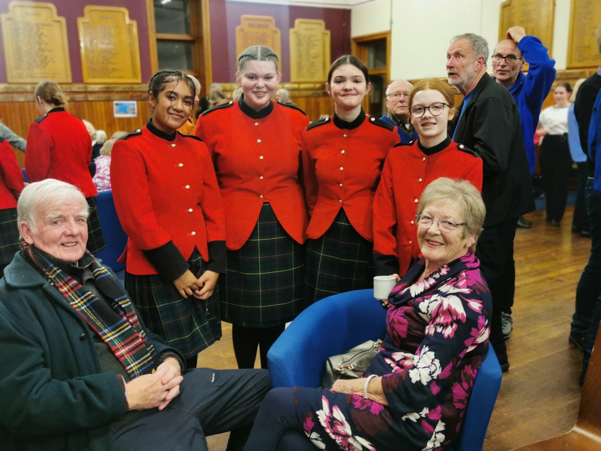 QVSchool's tweet photo. A fabulous evening of music, volunteering and togetherness at our annual Winter Treat with @Rotarydunblane and Skelpit Lug. Our Volunteers, as always, made us so proud ❤️💛💚
#Dunblane #MakeADifference https://t.co/ayqiNfF1EY