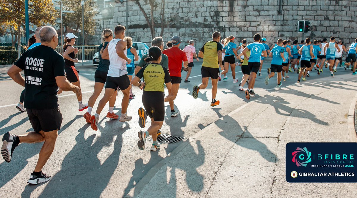 FIBREGIB's tweet photo. 📣🏃‍♂️🏃‍♀️ The Gibraltar Athletics Association Road Racing League is back for another thrilling season, and Gibfibre is honoured to be the official sponsor once again – this time through The Gibfibre Data Centre! 🏅✨

View full album here: https://t.co/zAydF7ucvJ https://t.co/C14yqnTjEZ