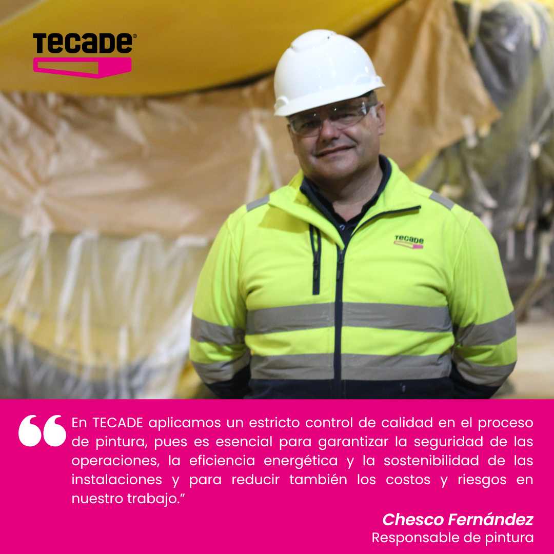 Chesco Fernández, marbellí de 53 años, lleva tres años en @tecade_sa , actualmente como responsable del departamento de pintura. Aficionado al dibujo y a la colección de figuras de Playmobil, traslada la precisión y el detalle de estos hobbies a su trabajo diario. Enhorabuena.