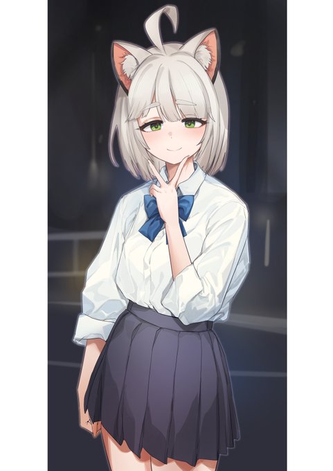 교복마모리💚💙🖤🩵
#mamori_art 