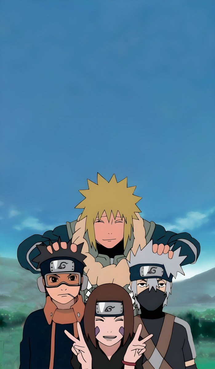 📁Team Minato Naruto Wallpaper 🔥