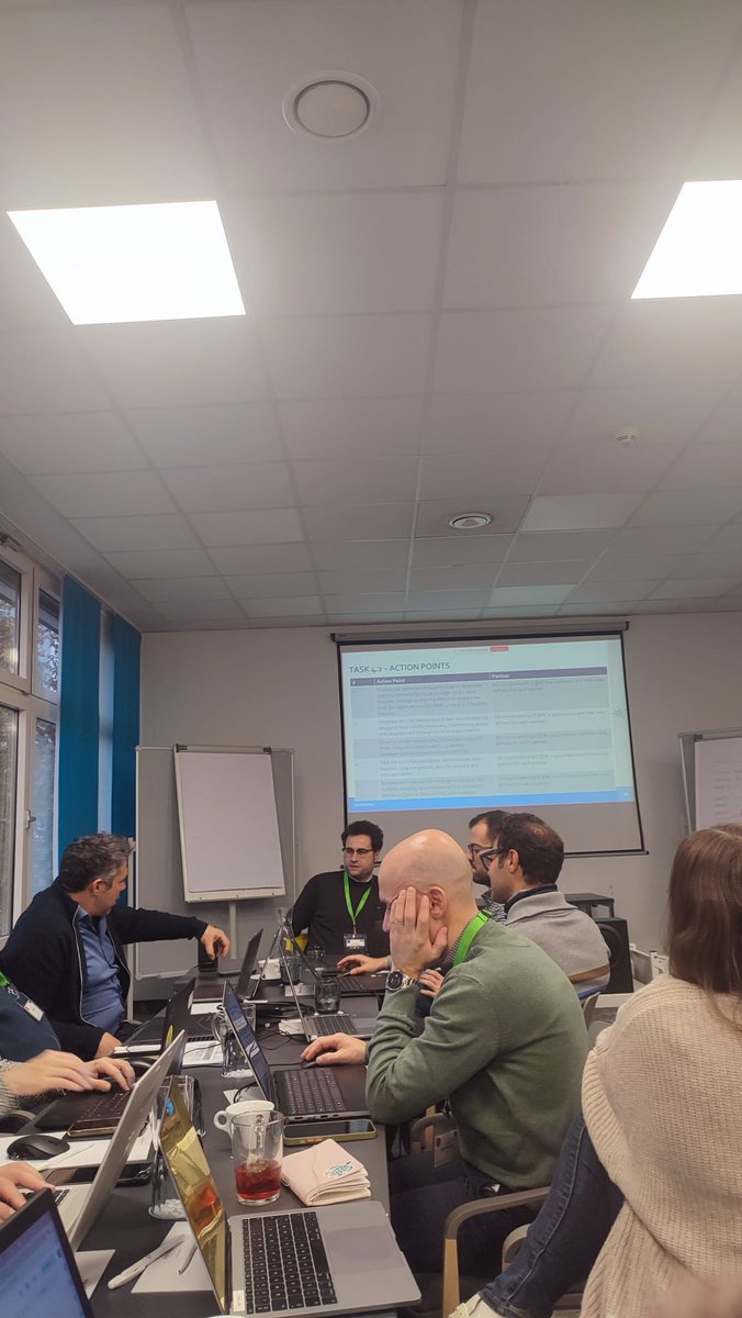 EnAtWo's tweet photo. We're in Graz for the @PLIADESproject  meeting discussing with our partners on data spaces integration and interoperability! Looking forward to more engaging activities ahead! @HorizonEU https://t.co/IDI9XAmm5B
