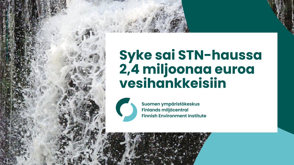 Strategisen tutkimuksen neuvosto (STN) on myöntänyt yhteensä 29 miljoonaa euroa demokratian tulevaisuuden sekä vesiturvan tutkimukseen. Suomen ympäristökeskus sai yhteensä 2 385 815 € kolmeen eri vesihankkeeseen. 🌊💧Lue lisää <a href="/SuomenAkatemia/">Suomen Akatemia | Research Council of Finland</a>:n uutisesta: aka.fi/strateginen-tu…