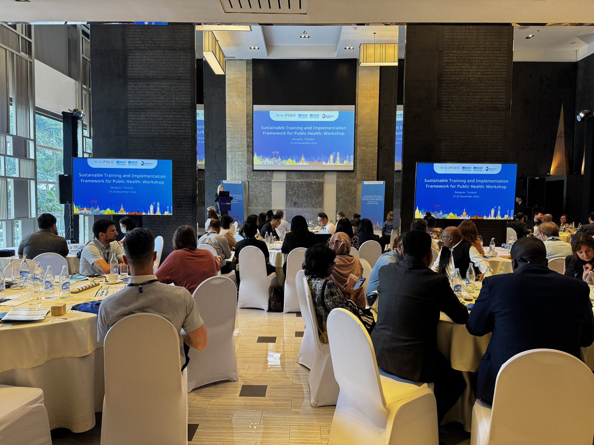 hktuyet's tweet image. What a whirlwind! HUGE thanks to all the global delivery and country partners in pathogen genomics 🧬 who brought all the energy and ideas to our 1st Sustainable Training and Implementation Framework for Public Health workshop #CPG @TheDohertyInst @WHO #IPSN @WHOWPRO @WHOSEARO