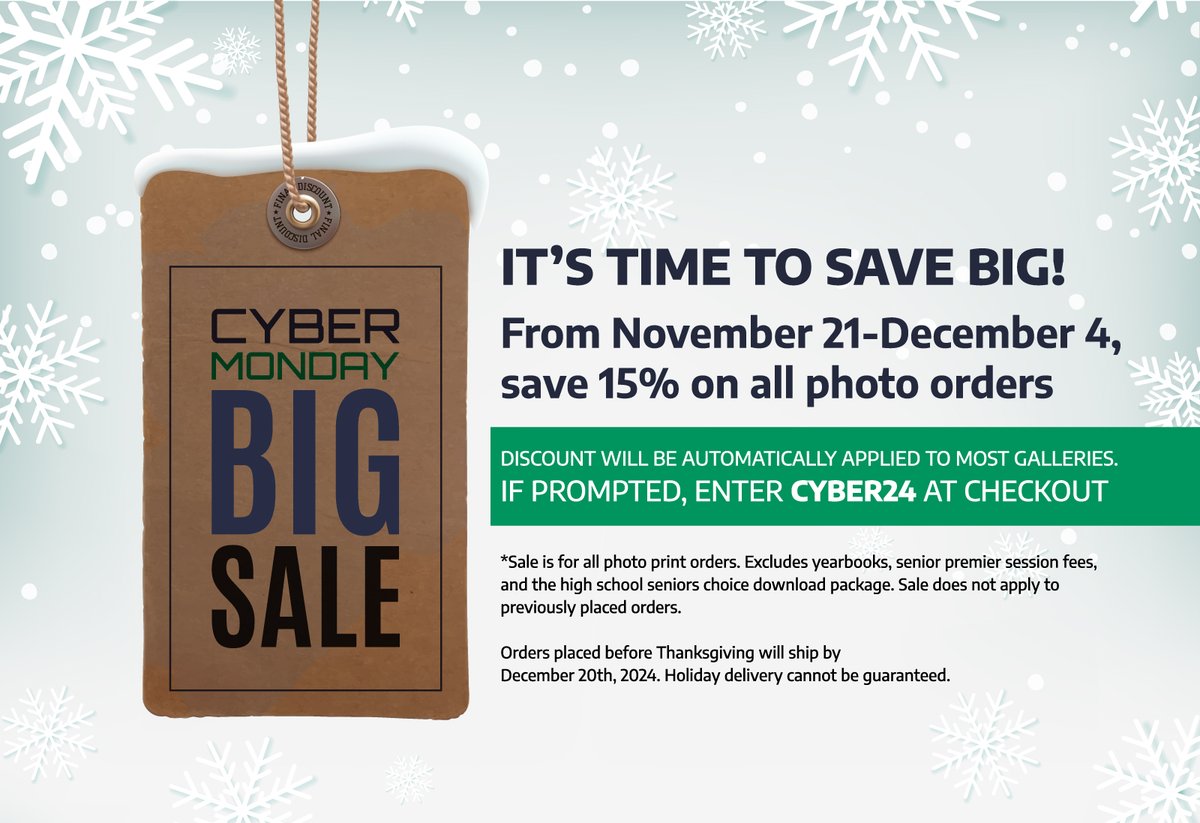 The savings are here!   To view and order your photos, just click here: vipis.com/account-search