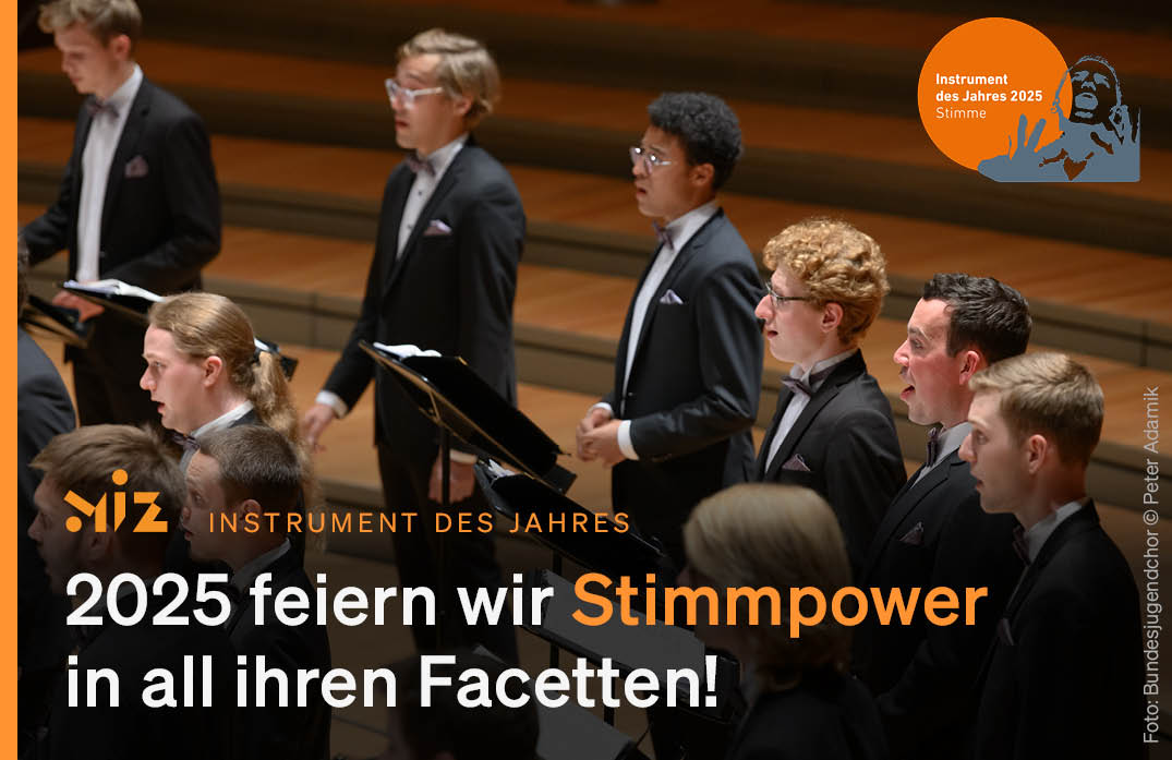 Sie kann schmettern, heulen, krächzen, strahlen, brummen und unendlich vieles mehr: die Stimme. Jetzt ist sie von den Landesmusikräten zum #InstrumentdesJahres 2025 ernannt worden.
miz.org/de/nachrichten…