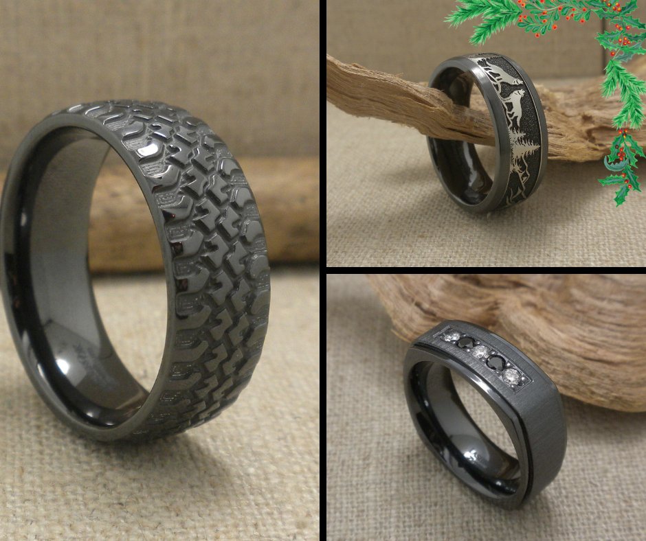UniqueTitanium's tweet image. Only 5 weeks till Christmas! Thinking of a made to order ring?  Now is the time!  Save 10% with the code SLAINTE: uniquetitaniumweddingrings.com