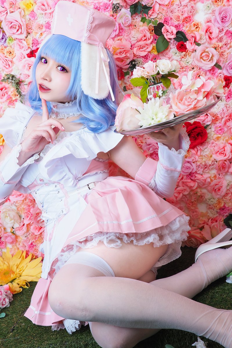 chuken_coco's tweet photo. #ガオーかわちまる大作戦1012

　🩵🩷Malymoon
　　　　　　　　メイドナース🩷🩵

photo @kait_shirokuma
studio #StudioYuis
#忠犬コス https://t.co/oQBuXG7gLf