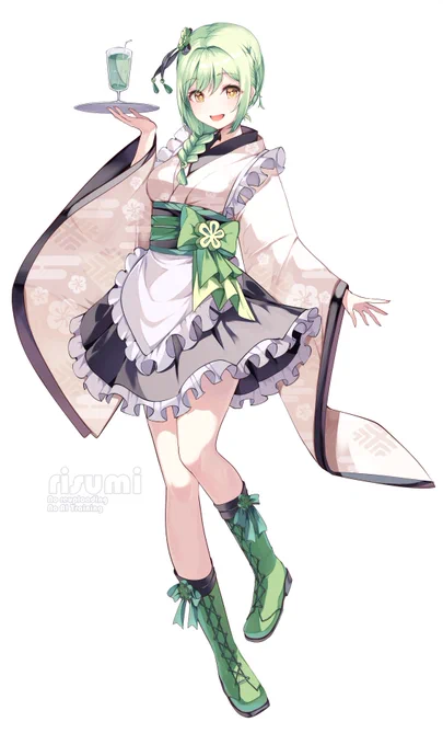 和メイドちゃん #オリジナル 