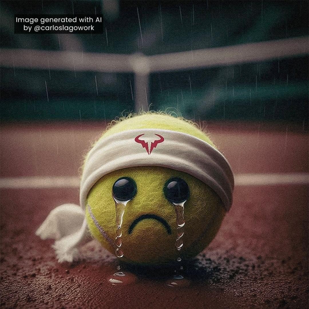 😭No Rafa, No Tennis😭