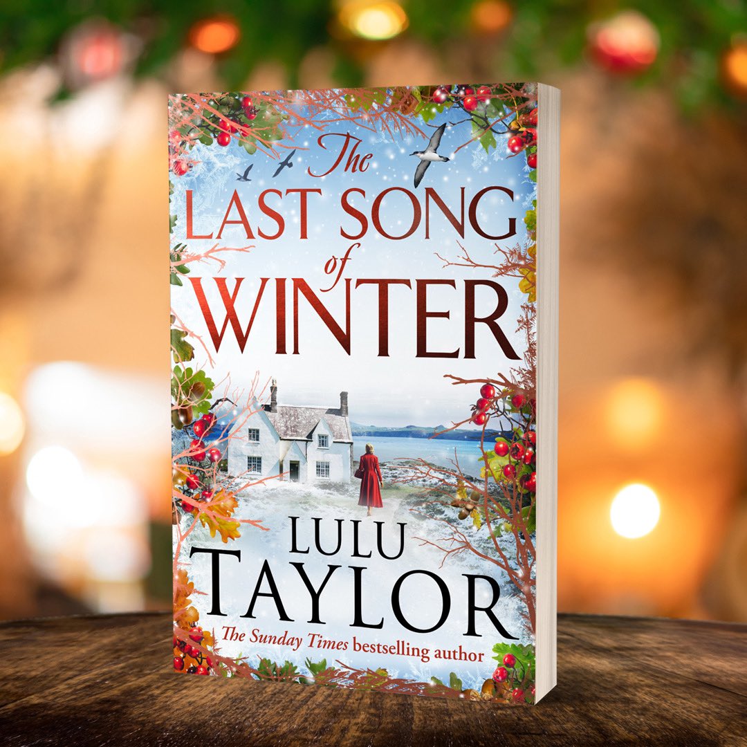 It’s publication day for THE LAST SONG OF WINTER. I’m proud of this book - it’s full of love, music, birds, secrets and set in beautiful Pembrokeshire. And it’s snowing today too! ❄️🥂❄️🍾❄️