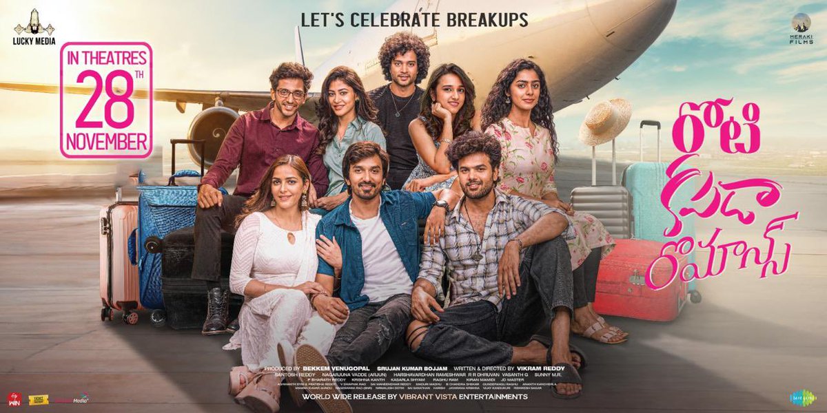 #RotiKapdaRomance 
Wow..What a film it’s beautiful 
A perfect feel-good romantic entertainer. It is packed with elements that appeal to the youth. The first half is hilariously entertaining, while the second half is filled with love, pain, and emotion. Overall, it’s a youthful