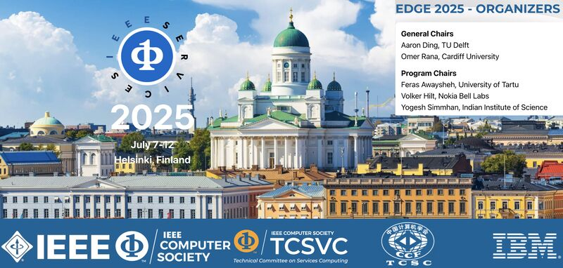 Omer Rana (@omerfrana) on Twitter photo IEEE Edge 2025 to take place in Helsinki (July 2025). Hope to receive lots of (interesting) submissions. <a href="/EdgeAIHub/">EdgeAI Hub</a> #edgecomputing #IoT #cloudcomputing Call for Papers: services.conferences.computer.org/2025/edge/edge… IEEE Edge 2025 to take place in Helsinki (July 2025). Hope to receive lots of (interesting) submissions. <a href="/EdgeAIHub/">EdgeAI Hub</a> #edgecomputing #IoT #cloudcomputing Call for Papers: services.conferences.computer.org/2025/edge/edge…