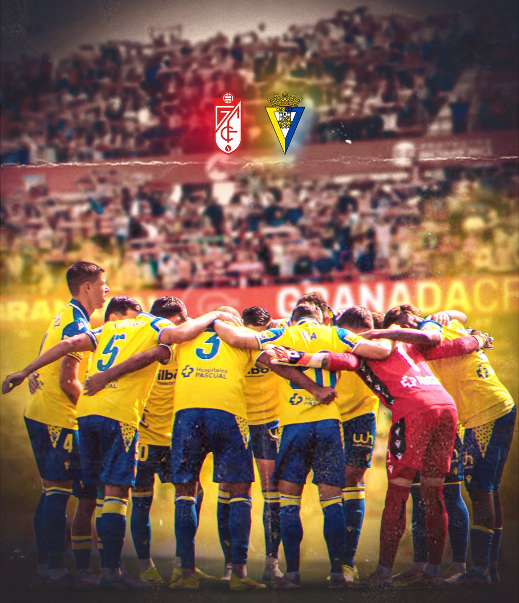 💛 ¡Unidos a por una nueva victoria!

💪 ¡Todos juntos en el #GranadaCádiz!