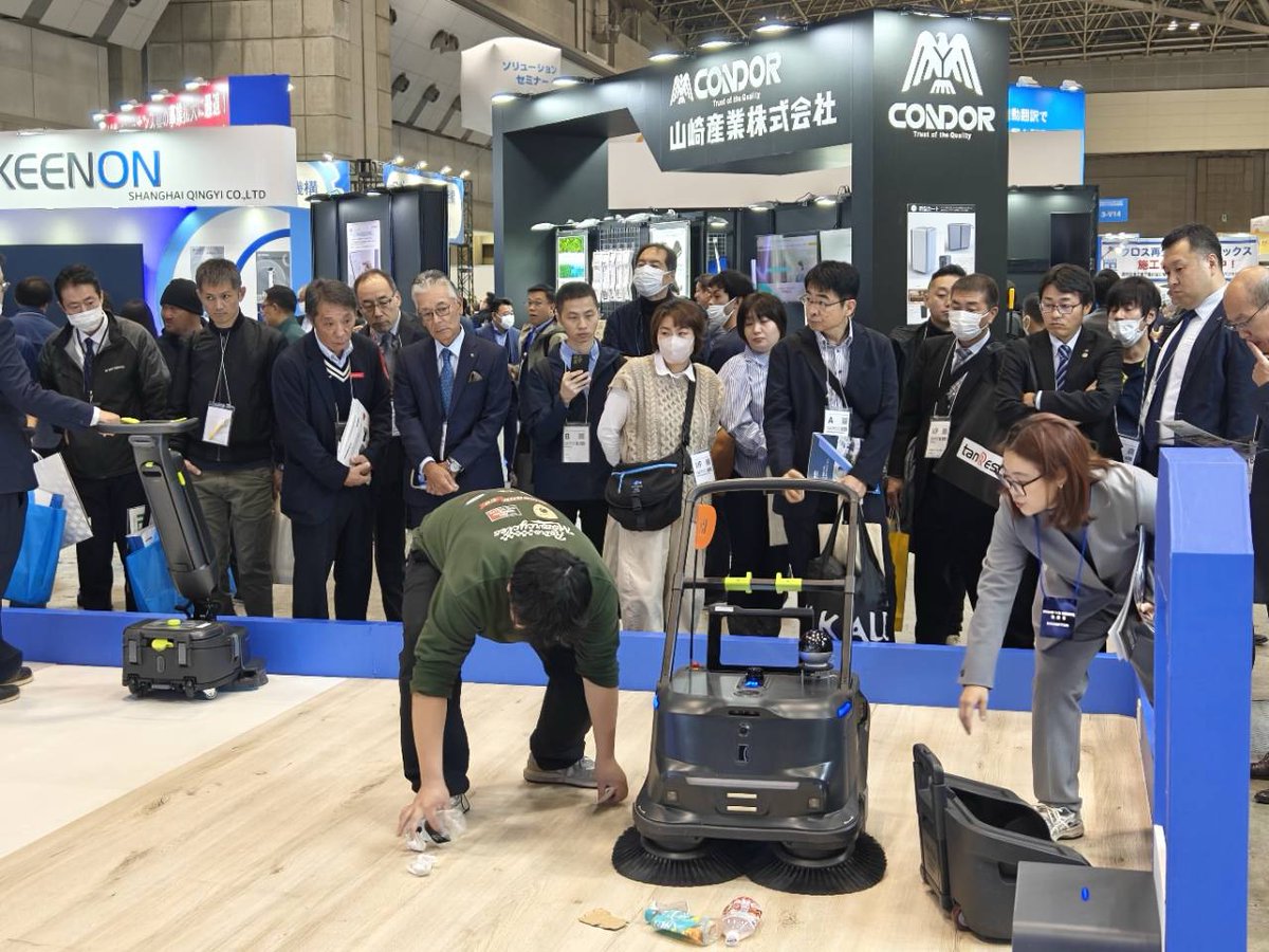 PuduRobotics's tweet image. Focusing on the future of building maintenance at the 𝐁𝐔𝐈𝐋𝐃𝐈𝐍𝐆 𝐌𝐀𝐈𝐍𝐓𝐄𝐍𝐀𝐍𝐂𝐄 &amp;amp; 𝐂𝐋𝐄𝐀𝐍 𝐄𝐗𝐏𝐎 𝟐𝟎𝟐𝟒! 🇯🇵

Check out highlights from the event! 

One day left at 𝐇𝐚𝐥𝐥 𝐄𝟑-𝐕𝟏𝟖—let’s make it unforgettable! 

#PuduRobotics