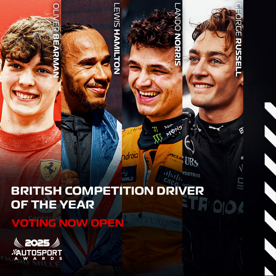 autosport's tweet photo. Voting for Autosport's British Driver Of The Year is now OPEN! 🗳️
Cast your vote here: https://t.co/OBPXCjmGEc
#AutosportAwards https://t.co/fgBiiKZgLT