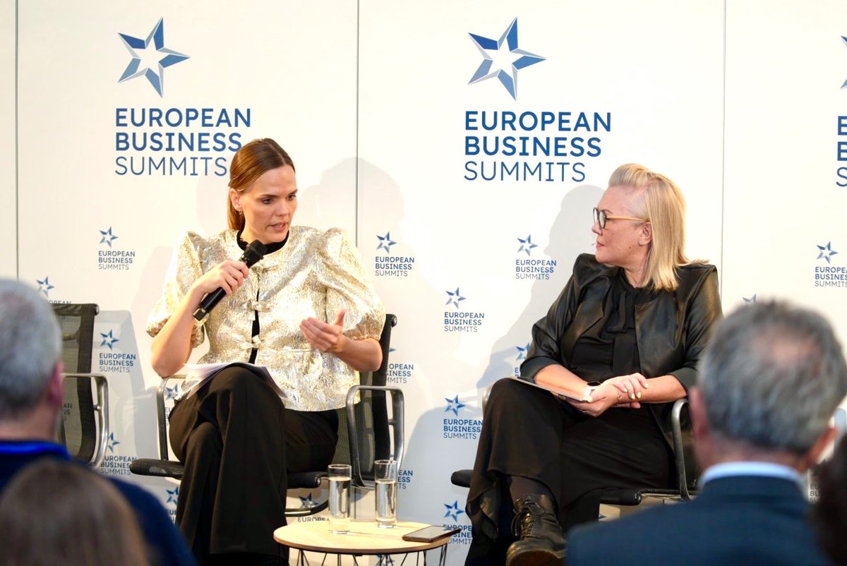 European Business Summits (@ebsummiteurope) on Twitter photo 💬“AI is more than a technology, it is the growth engine of our future.
We need a coherent framework of rules and fewer barriers across borders to allow businesses to operate freely and focus on innovation.”
Stresses <a href="/CarolineStage/">Caroline Stage</a>, Minister for Digital Affairs of the 💬“AI is more than a technology, it is the growth engine of our future.
We need a coherent framework of rules and fewer barriers across borders to allow businesses to operate freely and focus on innovation.”
Stresses <a href="/CarolineStage/">Caroline Stage</a>, Minister for Digital Affairs of the