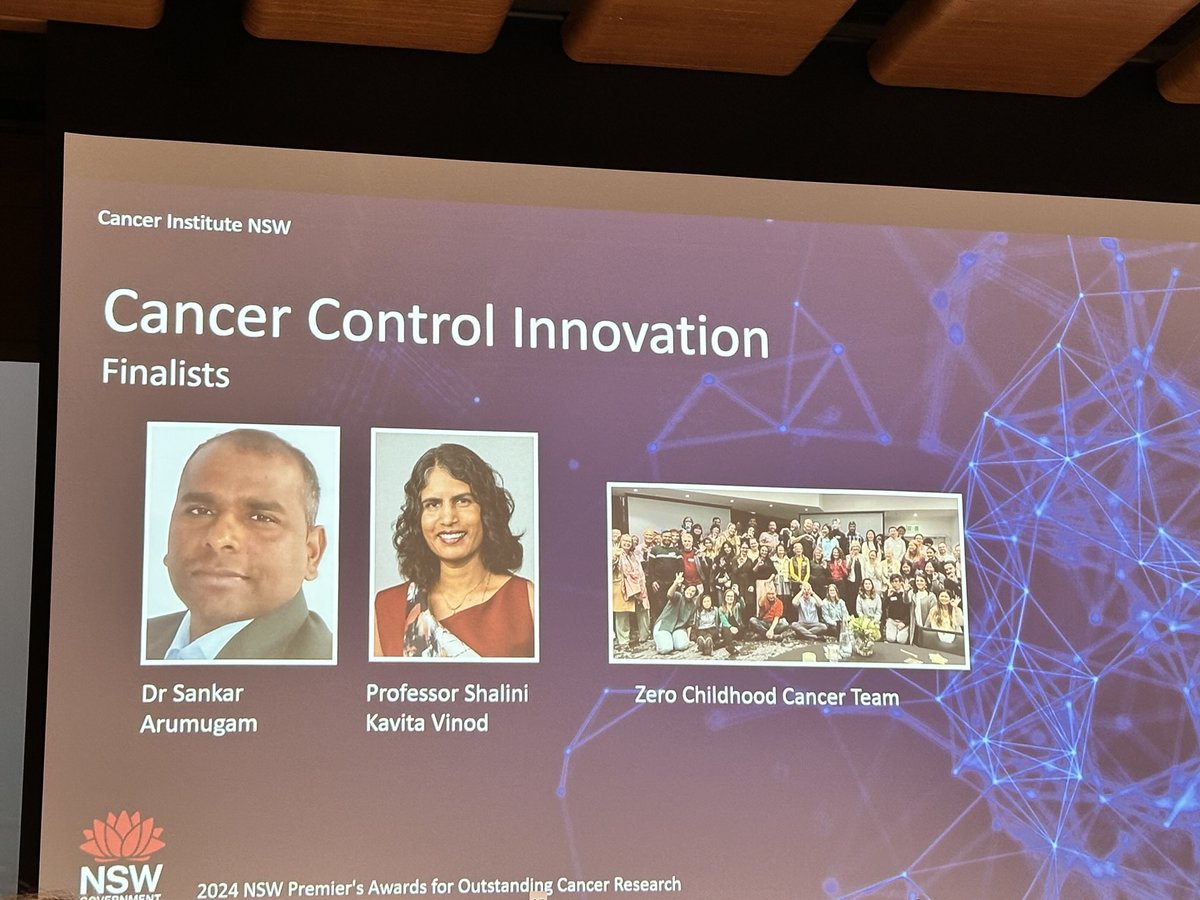 Shalini Vinod (@shalinivinod13) on Twitter photo Proud to be nominated for Innovations Award. Dr Arumugam also nomineeπͺπ½β¦<a href="/SWSLHD/">South Western Sydney Local Health District</a>β© Liverpool Hospital #RadOnc. Kids Cancer team deserving winners. β¦<a href="/swsydUNSW/">UNSW South West Sydney Clinical Campuses</a>β© Proud to be nominated for Innovations Award. Dr Arumugam also nomineeπͺπ½β¦<a href="/SWSLHD/">South Western Sydney Local Health District</a>β© Liverpool Hospital #RadOnc. Kids Cancer team deserving winners. β¦<a href="/swsydUNSW/">UNSW South West Sydney Clinical Campuses</a>β©