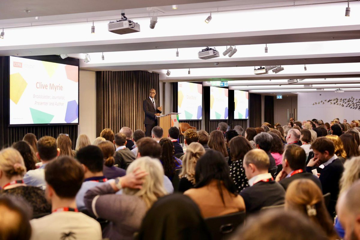 Chartered Institute of Public Relations (@cipr_global) on Twitter photo “The job of journalists over the next four years is not to respond to every tweet or off the cuff comment. No matter how outrageous, it's to properly analyze his policies and goals.”
<a href="/CliveMyrieBBC/">Clive Myrie</a> on the election of Donald Trump in America and role of journalists.
#CIPRConf24 “The job of journalists over the next four years is not to respond to every tweet or off the cuff comment. No matter how outrageous, it's to properly analyze his policies and goals.”
<a href="/CliveMyrieBBC/">Clive Myrie</a> on the election of Donald Trump in America and role of journalists.
#CIPRConf24