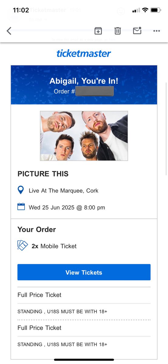 I’m coming home for the Home for Summer tour 💃 <a href="/picturethis/">Picture This</a> see you in Cork!