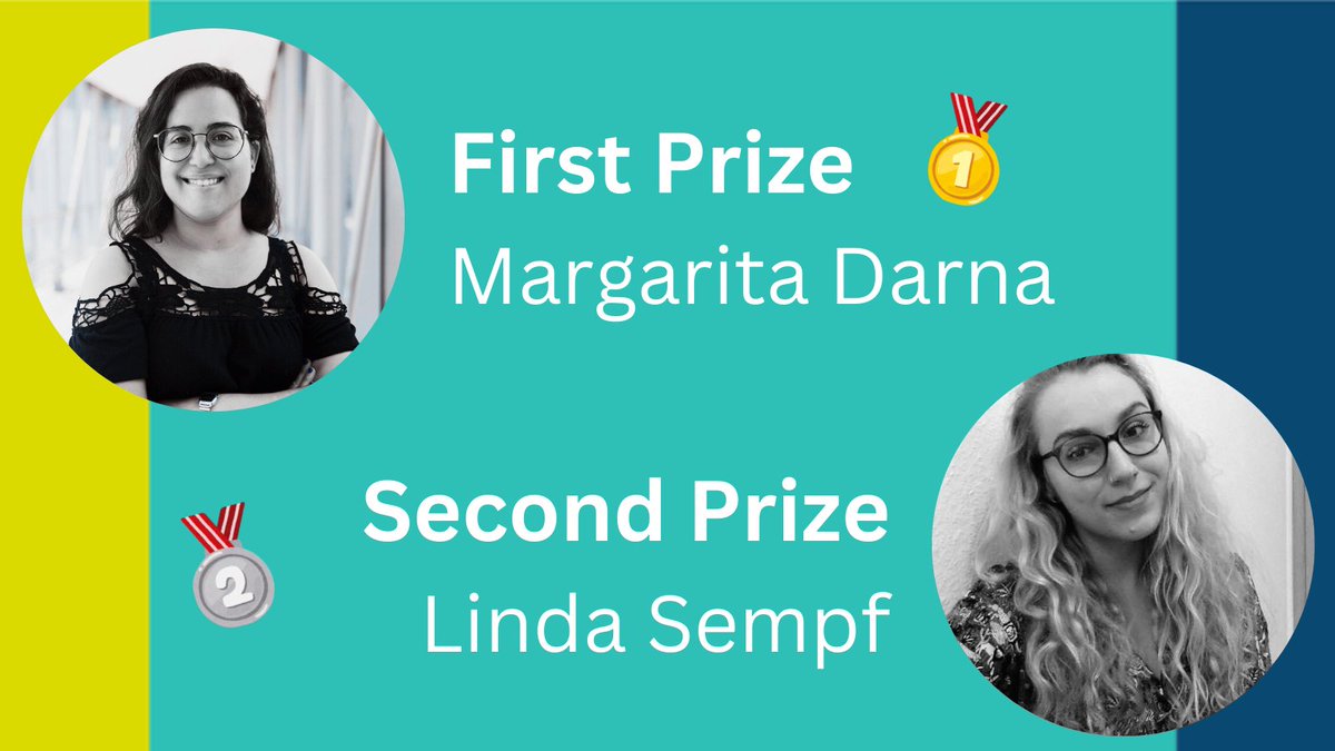 Congrats to the most voted presenters at the IRTG retreat!! 🎉🎉Margarita and Linda selected their prizes consisting of a one year <a href="/DataCamp/">DataCamp</a> access to strength coding skills and the participation in a CONN fcMRI workshop to support project-specific analyses.