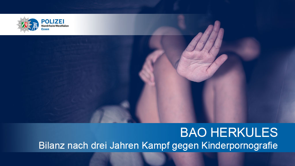 Polizei_NRW_E's tweet image. BAO Herkules zieht #Bilanz nach drei erfolgreichen Jahren im Kampf gegen Kinderpornografie und sexualisierte Gewalt gegen Kinder➡️essen.polizei.nrw/presse/essenmu…
