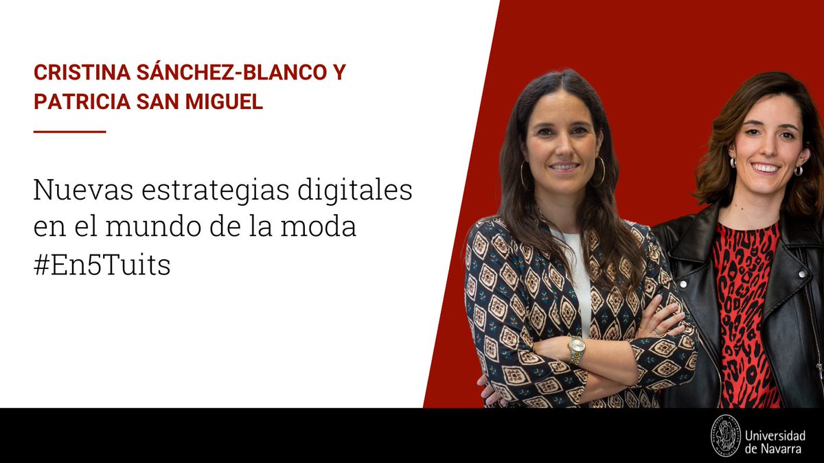 Universidad de Navarra (@unav) on Twitter photo El 'live shopping' es una modalidad de compra 'online' a través de retransmisiones en 'streaming' –en redes sociales o plataformas propias–, como en una pasarela de moda. <a href="/csanchezblanco/">Cristina Sánchez-Blanco</a> y <a href="/patricia_sma/">Patricia SanMiguel</a>, profesoras de <a href="/fcomunav/">fcomunav</a>, explican #En5Tuits sus claves. El 'live shopping' es una modalidad de compra 'online' a través de retransmisiones en 'streaming' –en redes sociales o plataformas propias–, como en una pasarela de moda. <a href="/csanchezblanco/">Cristina Sánchez-Blanco</a> y <a href="/patricia_sma/">Patricia SanMiguel</a>, profesoras de <a href="/fcomunav/">fcomunav</a>, explican #En5Tuits sus claves.