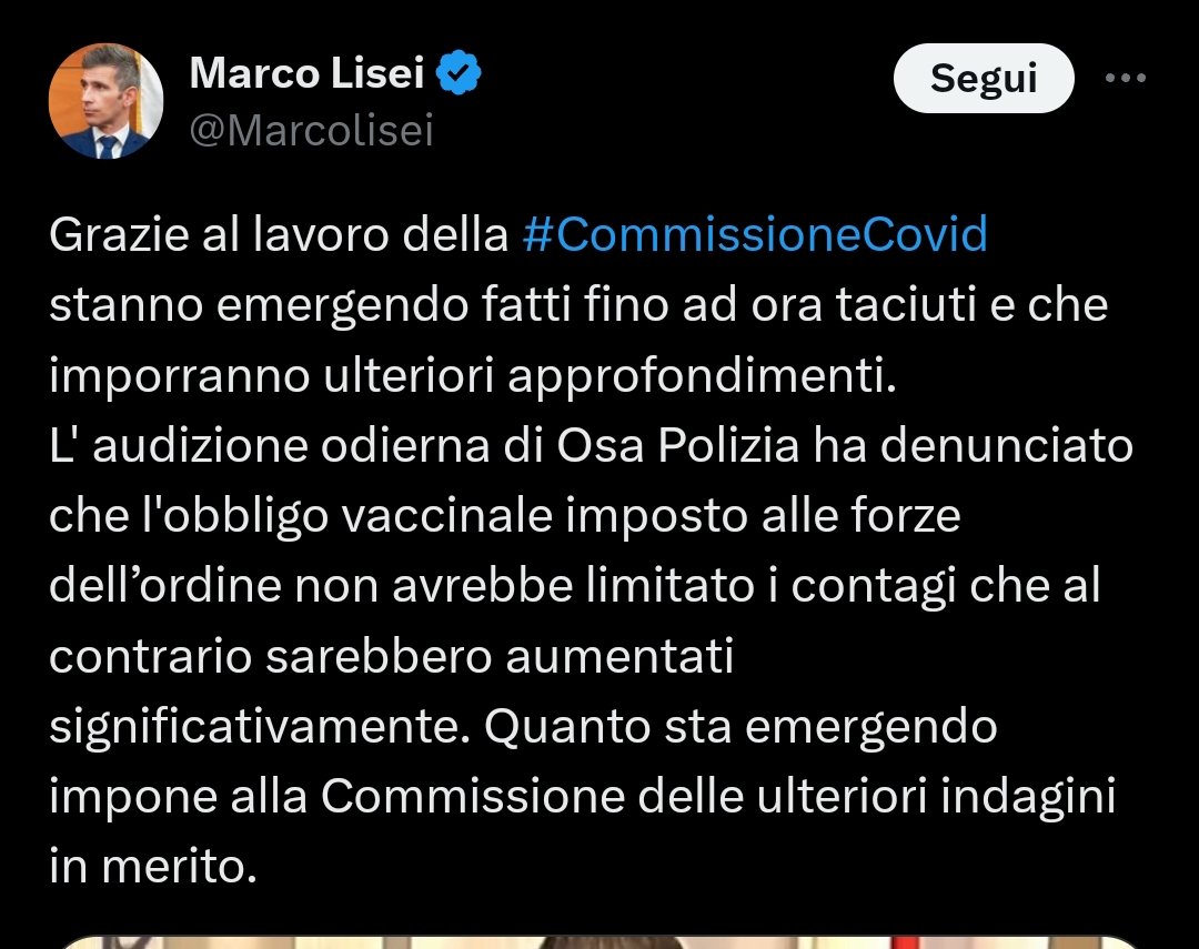 marzio2015's tweet photo. @Marcolisei Sei lo stesso che ha scritto questo commento? Un poliziotto dice delle cavolate e tu ci credi? https://t.co/MulApdMXD3