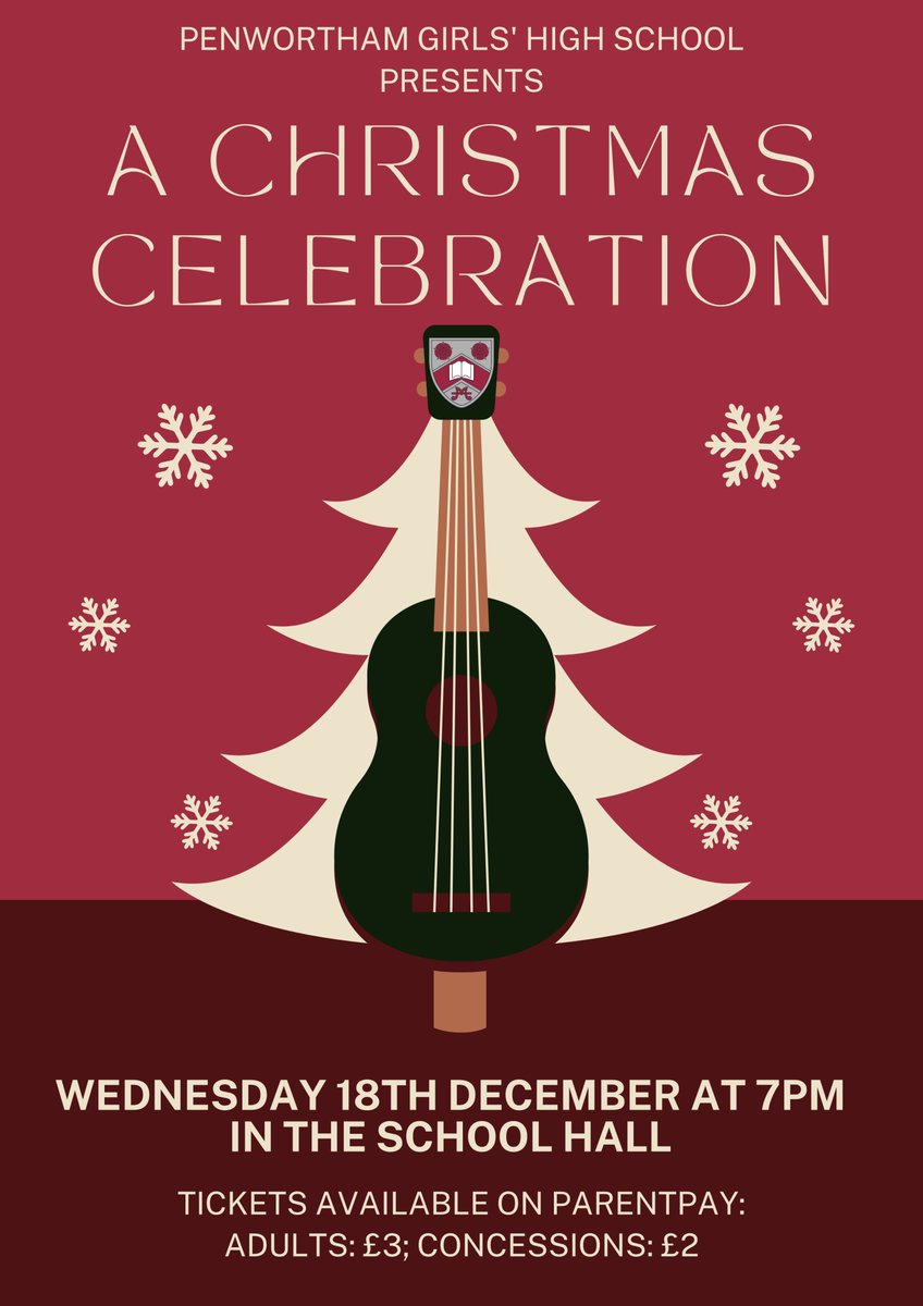 Our Christmas Celebration Concert will take place on Wednesday 18th December. Tickets will be available on Parentpay.