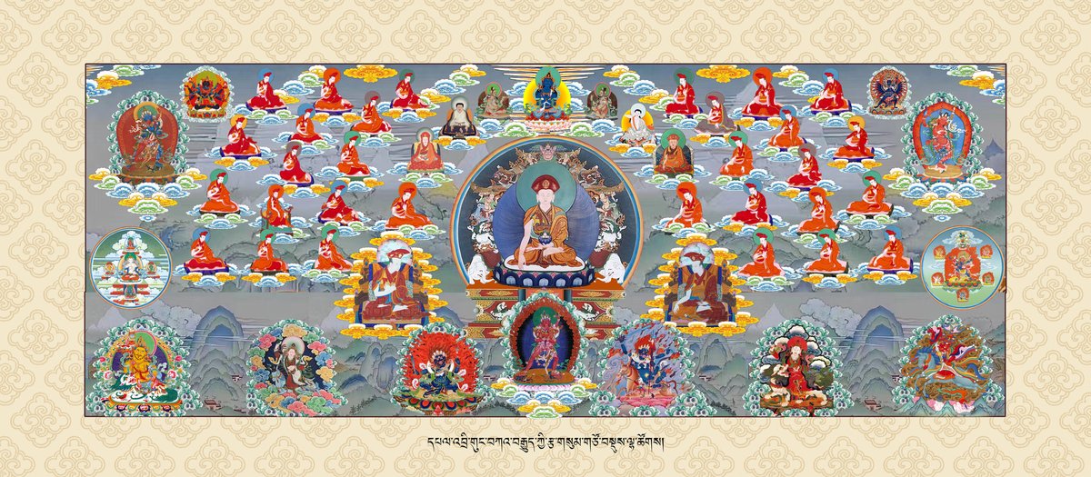 KeepWisdomAlive's tweet image. Just added to the archive: the Five Treasuries of the Drikung Tradition in 135 volumes compiled by Drongtul Tenzin Nyima Rinpoche. Support from Drikung Dharmakirti International Sangha will enable us to convert them to searchable and downloadable etexts! library.bdrc.io/show/bdr:W3KG2…