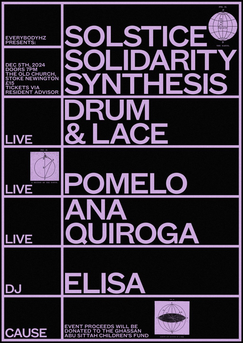 London folks! Fundraiser solstice concert on December 5th at The Old Church, hope you can make it - stacked lineup &amp; proceeds going to a wonderful cause ✨ tix on RA : ra.co/events/2032017