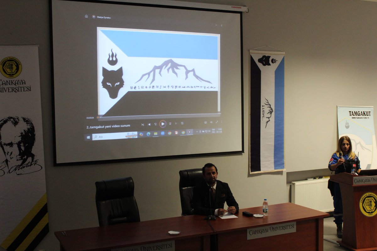 Tamga Uluslararası Arama ve Kurtarma Genel Başkanı Sayın Yağız KIZILKAYA Çankaya üniversitesinde ki seminere katıldı , Çankaya üniversitesi tarafından sayın genel başkanımıza teşekkür belgesi takdim edildi 

@cankaya_universitesi
@cankmek 
#tamga 
#konferans