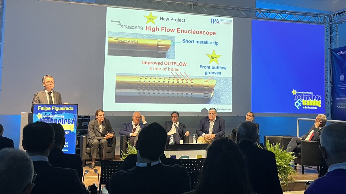 Manuel Malheiro Lopes (@manuelmlopes) on Twitter photo Discussion on surgical technique of #AEEP with dream panel <a href="/trwherrmann/">Thomas RW Herrmann</a> <a href="/FCAFigueiredo/">Felipe Figueiredo HoLEP 🇧🇷</a> <a href="/KarinLehrich/">Karin Lehrich</a> <a href="/mario_sofer/">Mario Sofer</a> <a href="/fgomsan/">Fernando GomezSancha</a> <a href="/drtevaho/">Tev Aho</a> <a href="/scoffonecesare/">scoffone cesare</a>
Inspiring talks! <a href="/EndourologyT/">T&T Endourology</a>
#TNT2024 #holep #milep Discussion on surgical technique of #AEEP with dream panel <a href="/trwherrmann/">Thomas RW Herrmann</a> <a href="/FCAFigueiredo/">Felipe Figueiredo HoLEP 🇧🇷</a> <a href="/KarinLehrich/">Karin Lehrich</a> <a href="/mario_sofer/">Mario Sofer</a> <a href="/fgomsan/">Fernando GomezSancha</a> <a href="/drtevaho/">Tev Aho</a> <a href="/scoffonecesare/">scoffone cesare</a>
Inspiring talks! <a href="/EndourologyT/">T&T Endourology</a>
#TNT2024 #holep #milep