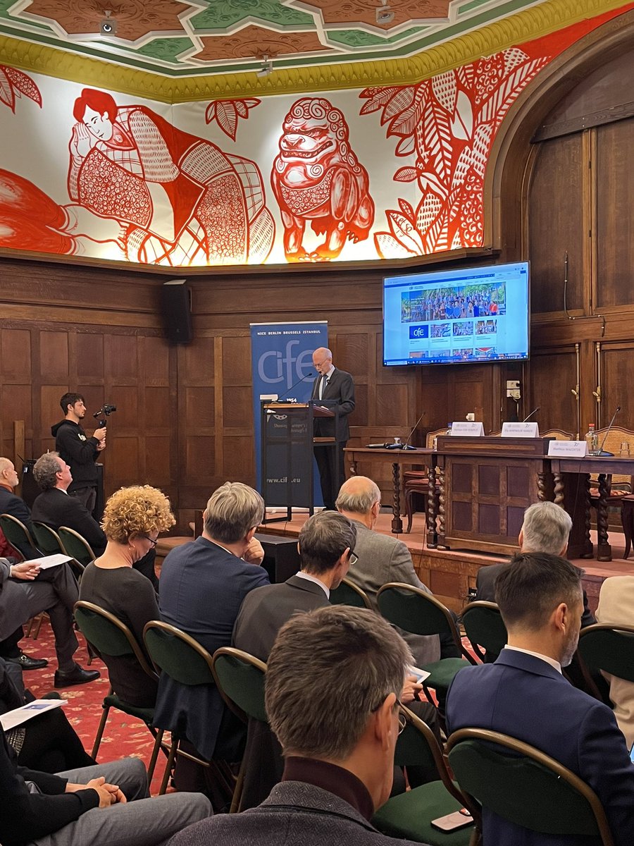 CIFE (@cife_eustudies) on Twitter photo Celebrating #CIFE70Years and our contribution to shaping Europe’s future through education. CIFE President <a href="/HvRpersonal/">Herman Van Rompuy</a> stressed “It is not merely about the transfer of knowledge, but of values. We are not just individuals but part of a larger whole. Europe belongs to that.“ Celebrating #CIFE70Years and our contribution to shaping Europe’s future through education. CIFE President <a href="/HvRpersonal/">Herman Van Rompuy</a> stressed “It is not merely about the transfer of knowledge, but of values. We are not just individuals but part of a larger whole. Europe belongs to that.“