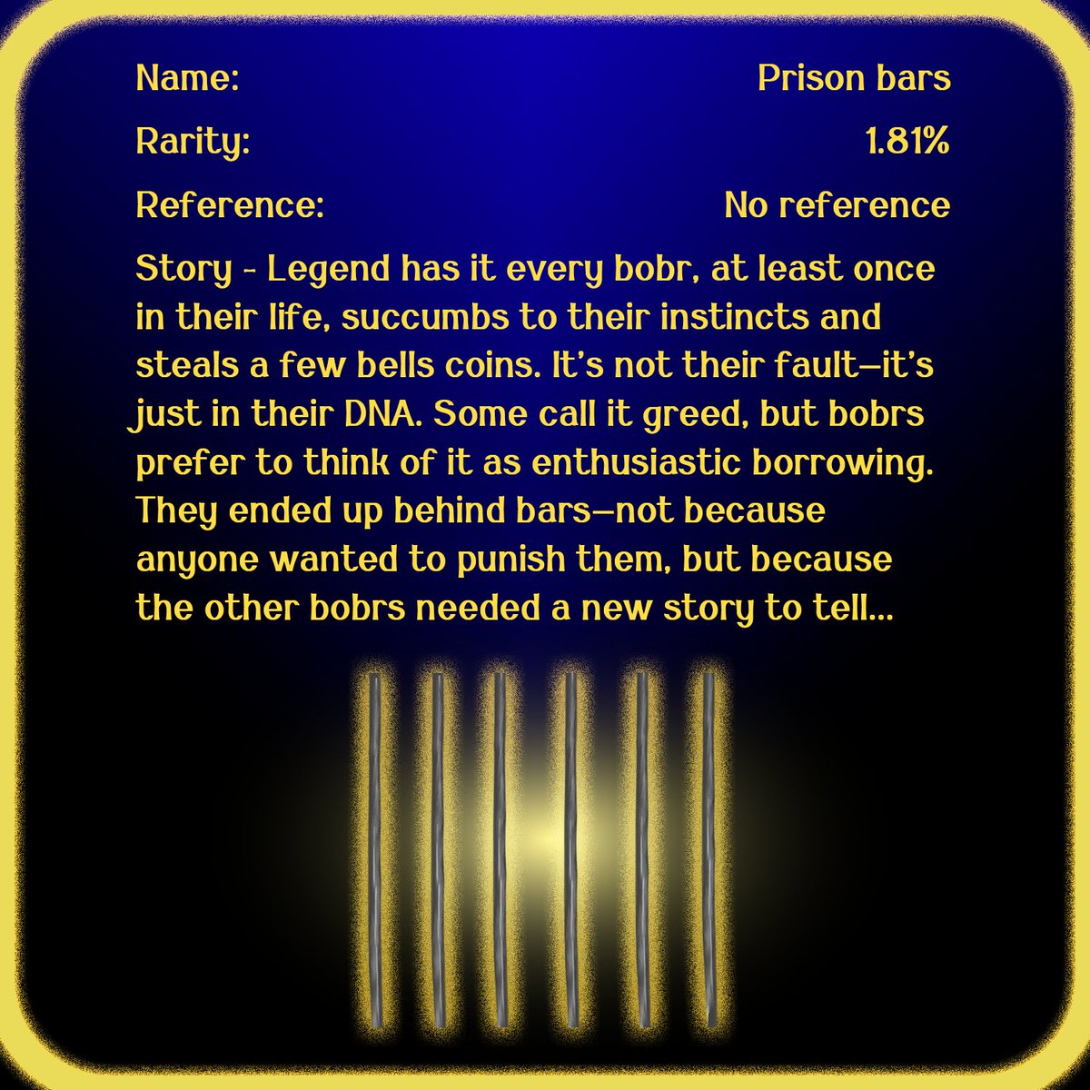 bobr_bells's tweet photo. More stories about "extra" traits, that are the rearest.
Have fun!
#BellsCoin #NintondoWallet $bel #bellsarmy #Nintondo #pfp #pfpcollection https://t.co/X6hSYlD0fY