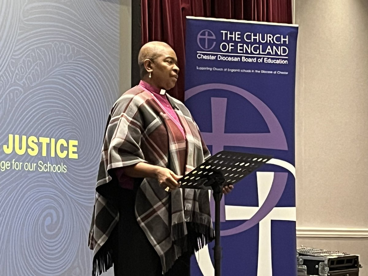 Bishop Rose - so inspiring #chesterDBEracialjustice