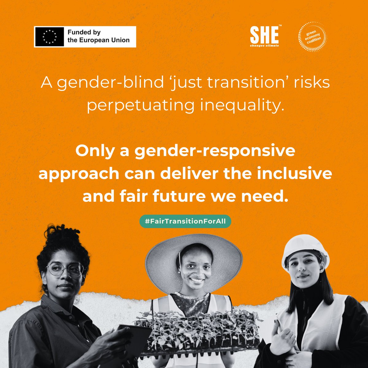GayoUganda's tweet image. Gender Equity is key to a fair transition!

As #COP29 draws to a close, we’re reminded that excluding women in climate action is a half-measure. Amplifying women’s voices ensures true inclusivity.

Join @sheclimate and advocate for a   #FairTransitionForAll.

#SHEChangesClimate