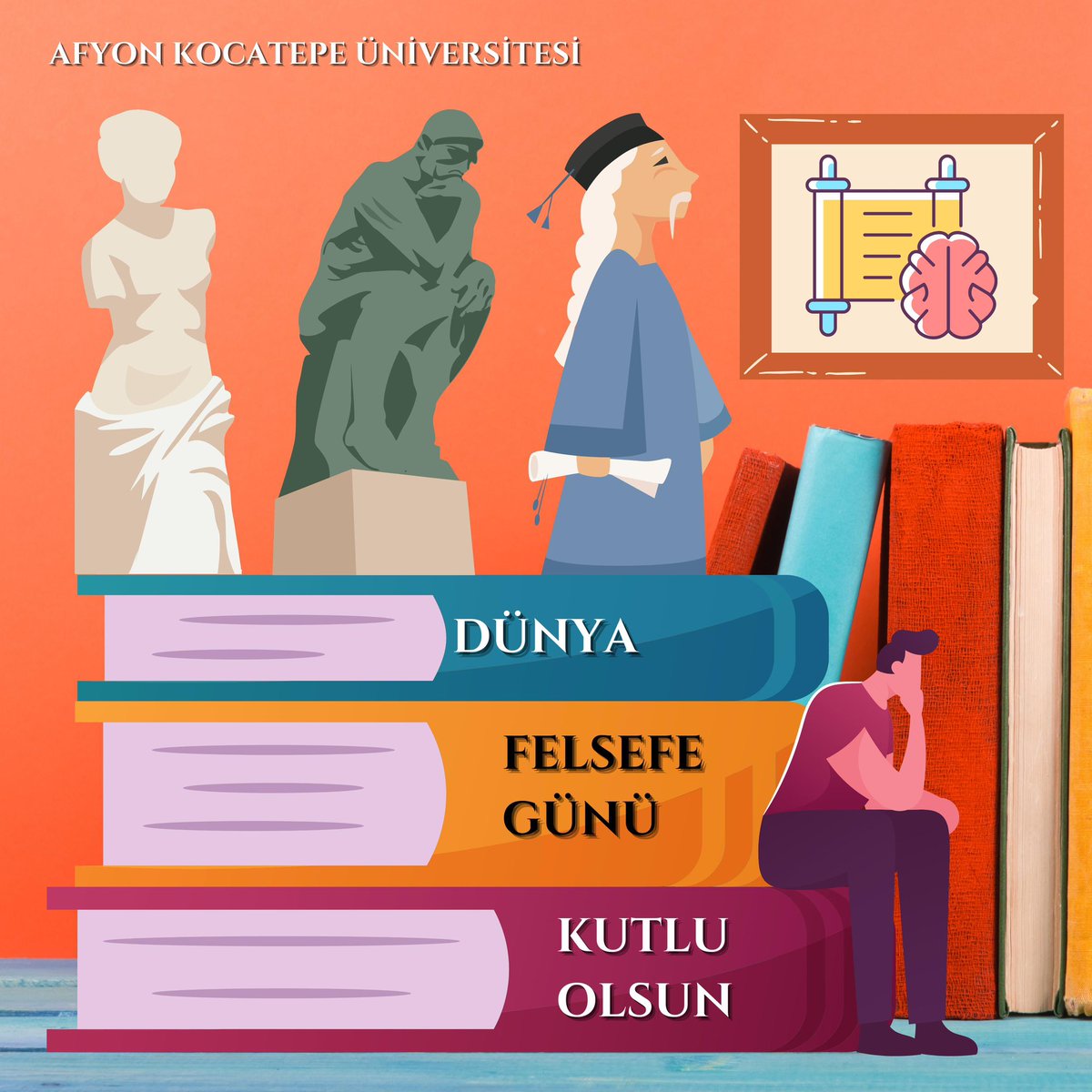 Dünya Felsefe Günü Kutlu Olsun!
Bugün, Felsefenin gücünü ve düşünmenin önemini bir kez daha hatırlıyoruz. Her bir sorunun, her bir cevabın bizlere yeni dünyalar açtığını unutmadan, birlikte sorgulamaya ve anlamaya devam edelim.
Hepinize derin düşüncelerle dolu bir gün dilerim.🌸