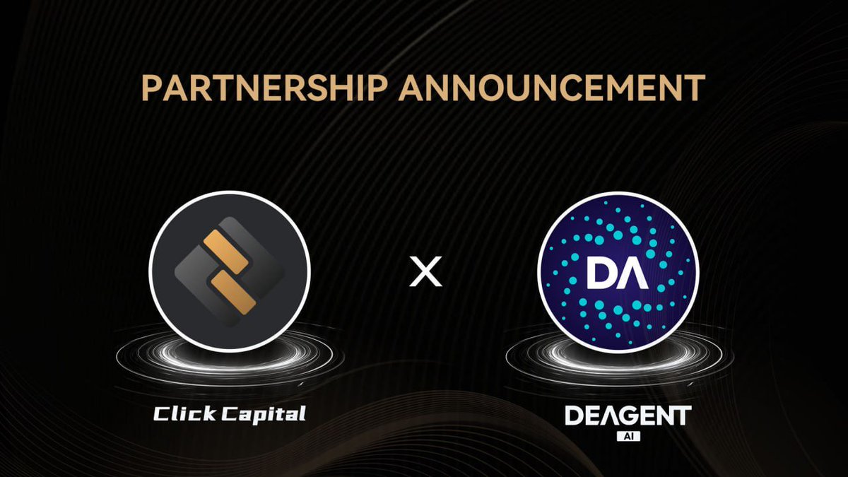 Click_Web3's tweet image. Click Capital x DeAgentAI Partnership Announcement 👏
 
@DeAgentAI is the first AI feedback mechanism incentive protocol in web3, achieving &quot;Proof-of-Insight&quot; by tightly coupling feedback with the training process. 

Click Capital focuses on Web3 investment and incubation,…