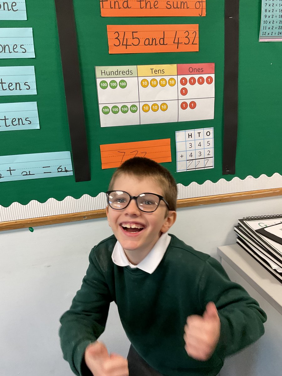 Putting what we have learnt over the last few days into practice and completing our maths board! ➕➖🟰