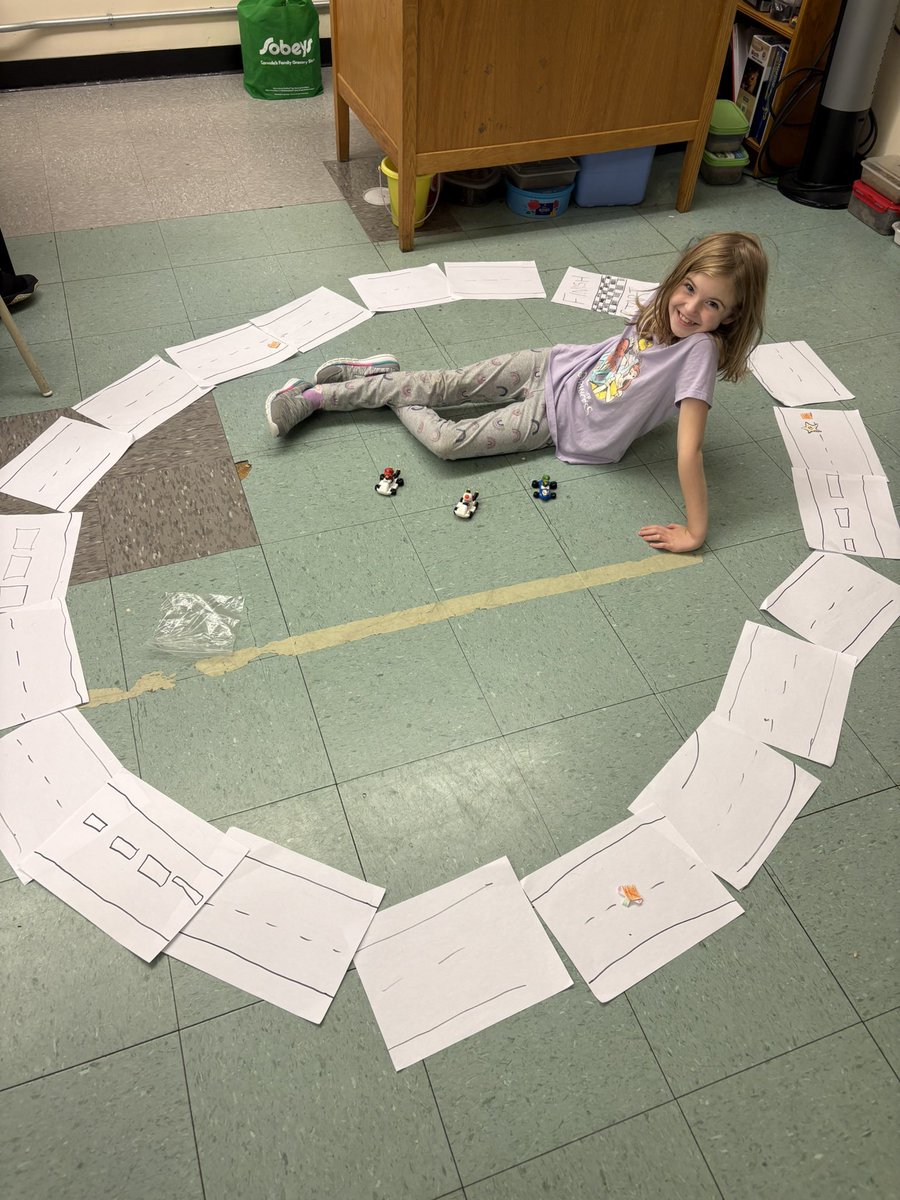 MsHickeysClass's tweet image. W was so excited to share her Mario game with the class yesterday! @MorrisAcademy1