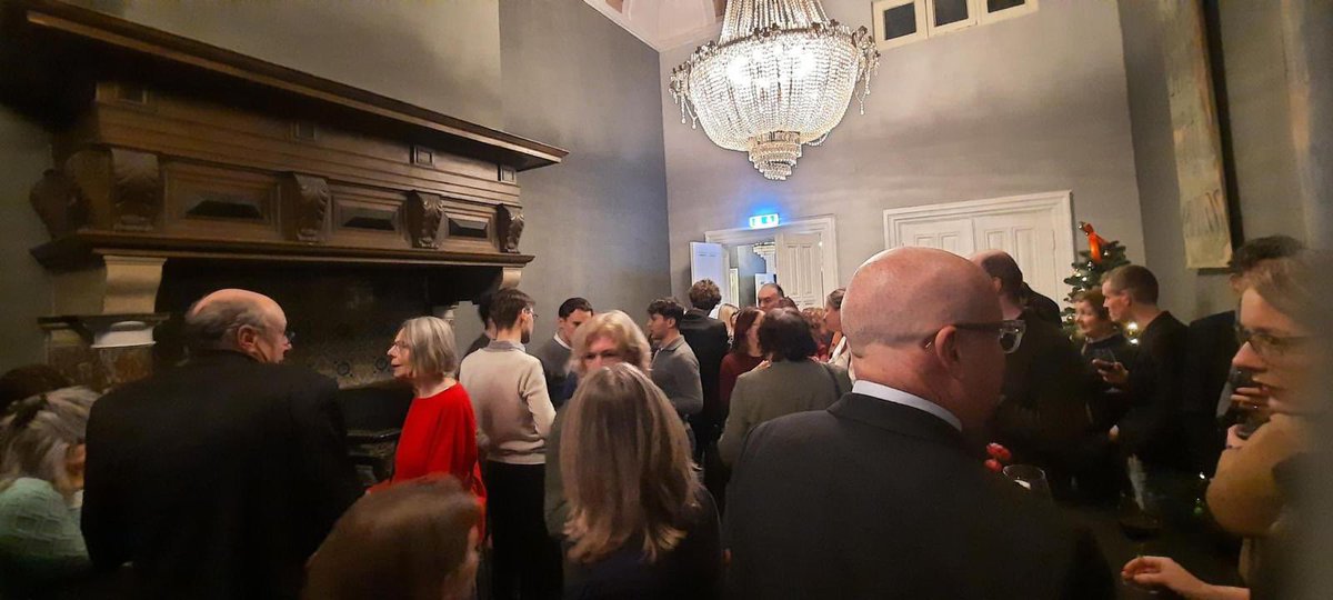 Embassy of Ireland in The Netherlands (@irelandinnl) on Twitter photo A lovely turnout for our Celebration of Poetry event at <a href="/UniLeiden/">Universiteit Leiden</a> yesterday evening!
Many thanks to visiting poets <a href="/StephanieConn2/">Dr Stephanie Conn</a> & <a href="/katiedon5/">Katie Donovan</a> for reading pieces from their powerful and poignant collections, and for sharing insights on their personal journeys as artists. A lovely turnout for our Celebration of Poetry event at <a href="/UniLeiden/">Universiteit Leiden</a> yesterday evening!
Many thanks to visiting poets <a href="/StephanieConn2/">Dr Stephanie Conn</a> & <a href="/katiedon5/">Katie Donovan</a> for reading pieces from their powerful and poignant collections, and for sharing insights on their personal journeys as artists.