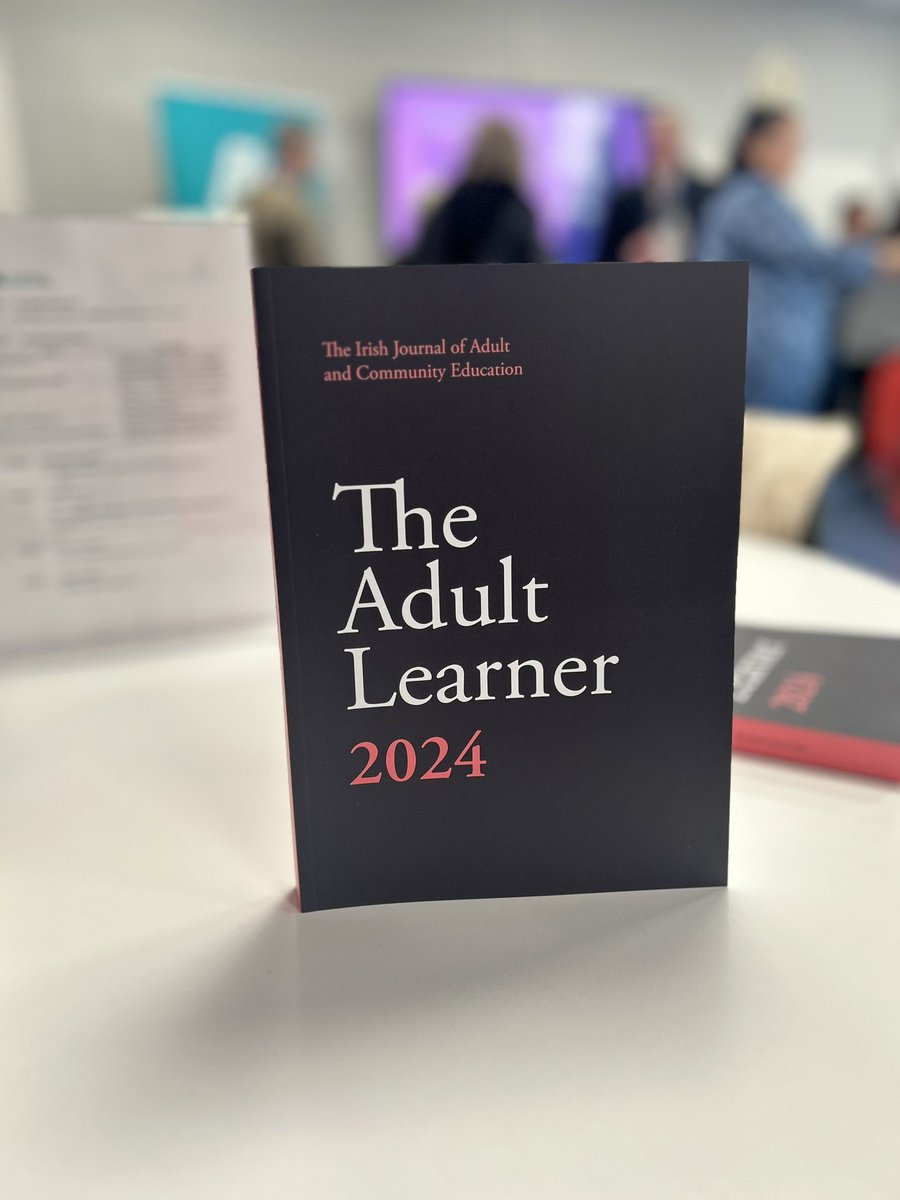 Here at <a href="/NCIRL/">National College of Ireland</a> for the <a href="/aontas/">AONTAS</a> launch of The Adult Learner Journal 2024. Looking at the contributors and content of this great piece of work it really highlights the phenomenal standard of people and organisations working on this island of ours. #lifelonglearning #AdultEd