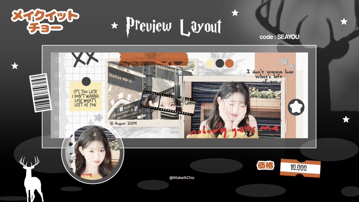 MakeItCho's tweet photo. Help RT? Terimakasih💖

Haloo, aku ada layout ready stock wony foto terbaru dengan desain seperti dibawah dan sudah bisa langsung diangkut via dm. 
Boleh cek pict untuk lebih lengkapnya yaa. 

#zonauang https://t.co/lJh0ctaUCz